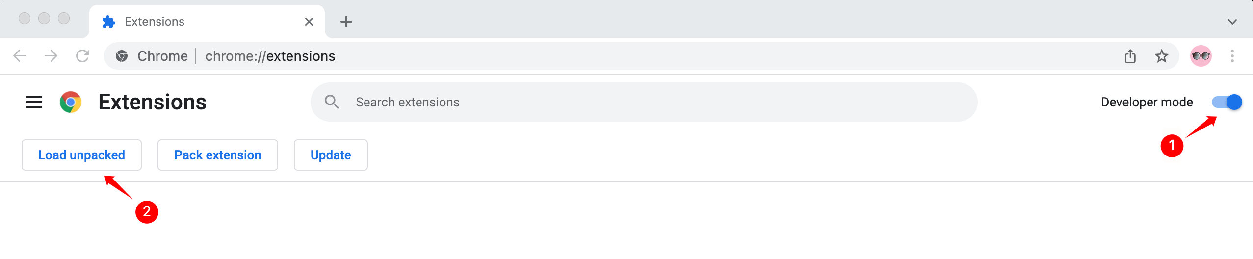 europages scraper chrome extension load unpacked